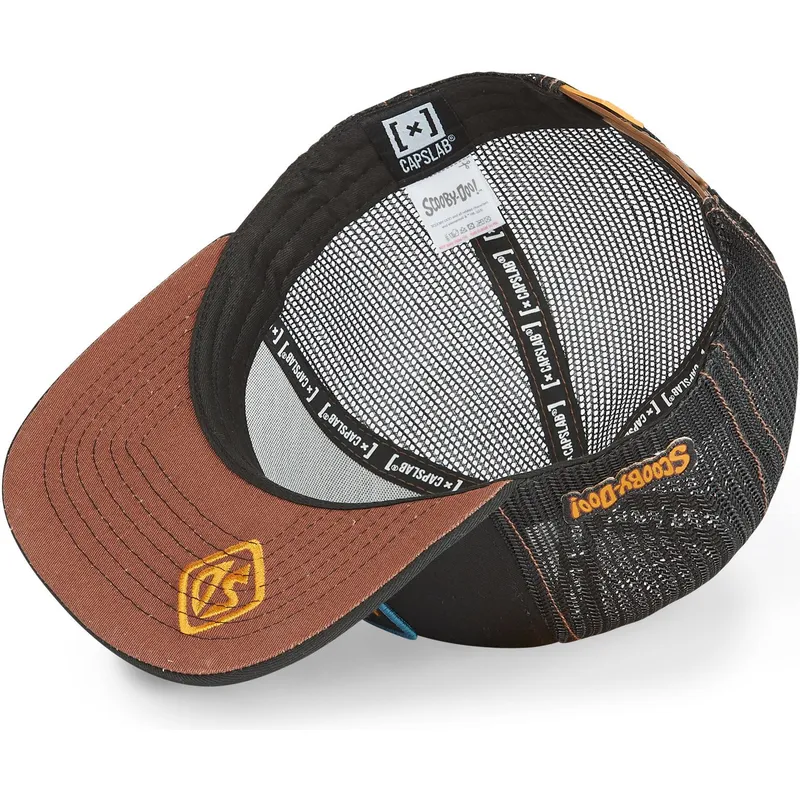 cappello-piatto-trucker-nero-scooby-doo-sbd7-scooby-doo-di-capslab