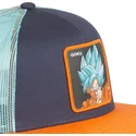 cappello-piatto-trucker-blu-marino-e-arancione-son-goku-super-saiyan-blue-sa2-dragon-ball-di-capslab