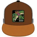 cappellino-piatto-trucker-marrone-shenron-she5-dragon-ball-di-capslab