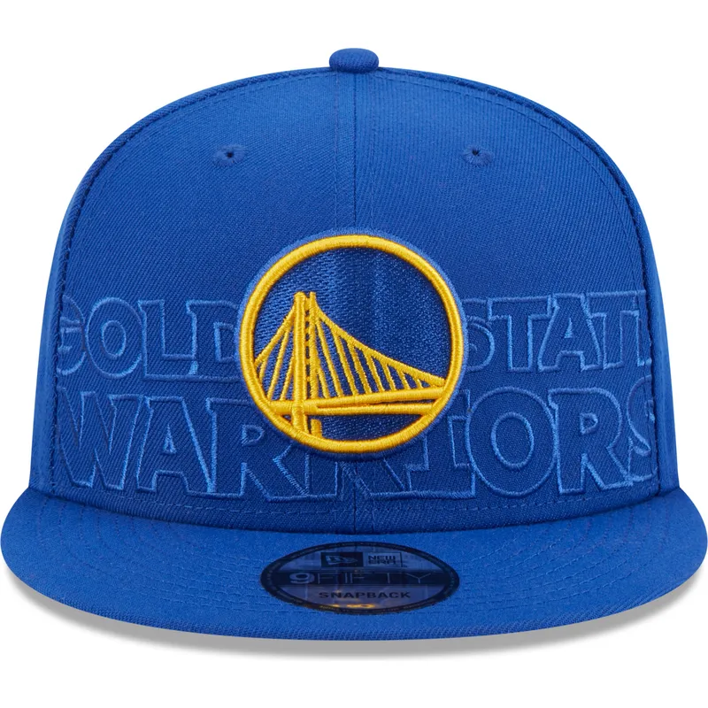 cappelli-piatta-blu-snapback-9fifty-draft-edition-2023-dei-golden-state-warriors-nba-di-new-era