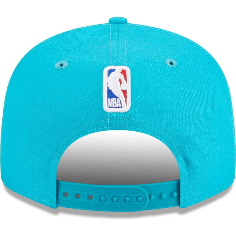 cappelli-piatta-blu-snapback-9fifty-draft-edition-2023-dei-charlotte-hornets-nba-di-new-era