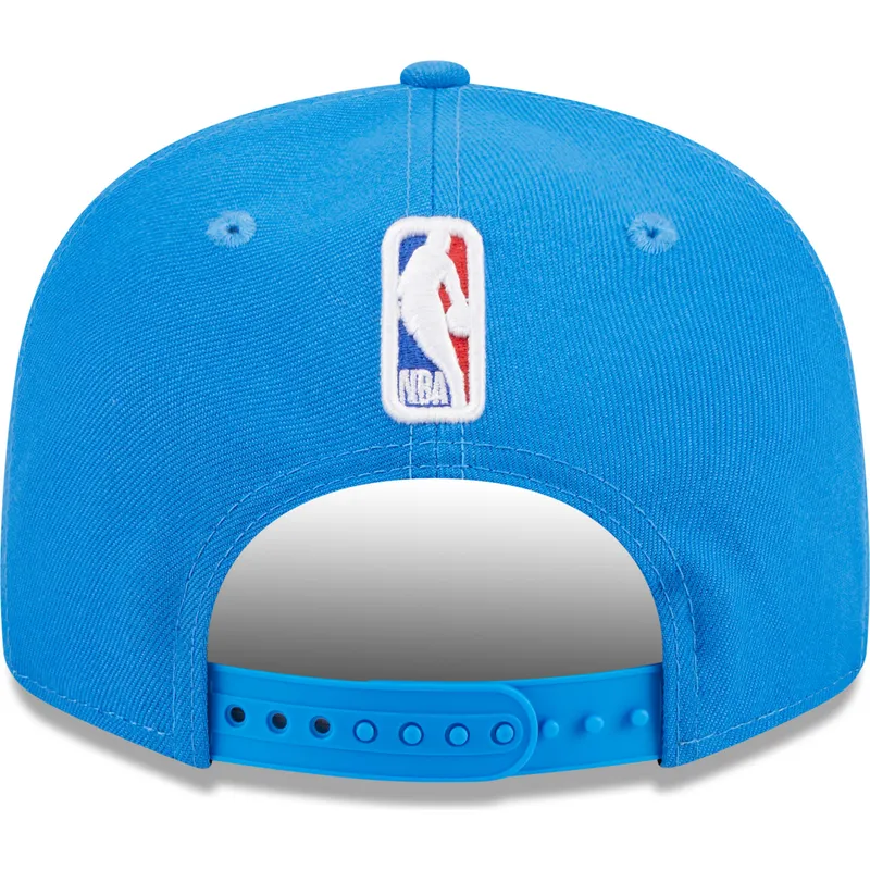 cappelli-piatta-blu-snapback-9fifty-draft-edition-2023-dei-oklahoma-city-thunder-nba-di-new-era