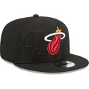 cappelli-piatta-nero-snapback-9fifty-draft-edition-2023-dei-miami-heat-nba-di-new-era
