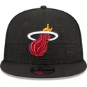 cappelli-piatta-nero-snapback-9fifty-draft-edition-2023-dei-miami-heat-nba-di-new-era