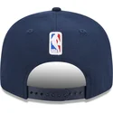 cappellino-piatto-blu-navy-snapback-9fifty-draft-edition-2023-dei-minnesota-timberwolves-nba-di-new-era