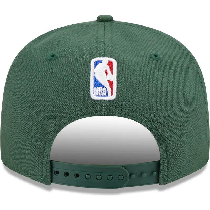 cappelli-piatta-verde-snapback-9fifty-draft-edition-2023-dei-milwaukee-bucks-nba-di-new-era