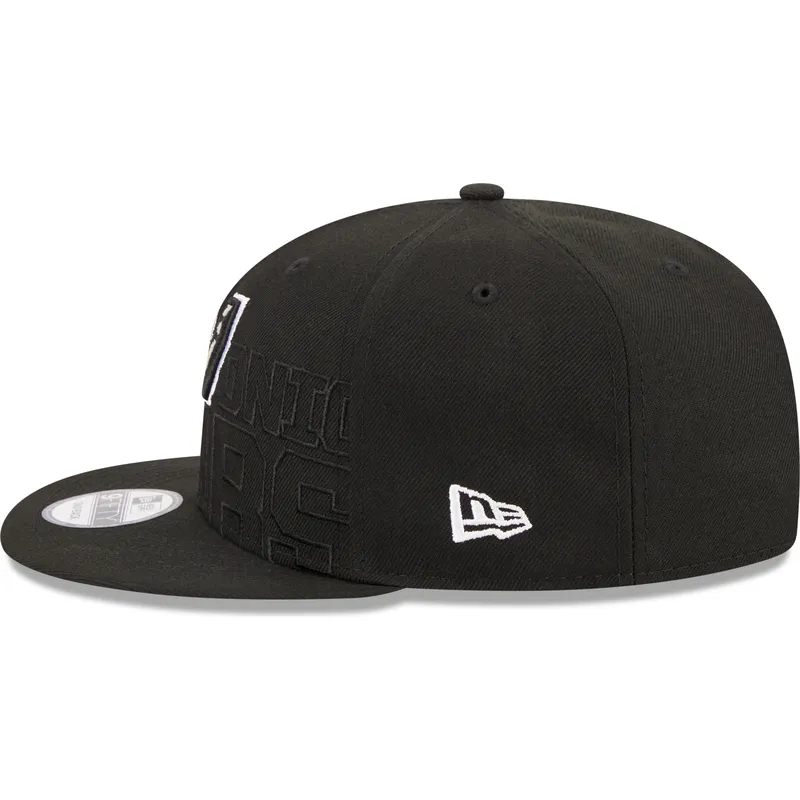 cappelli-piatta-nero-snapback-9fifty-draft-edition-2023-dei-san-antonio-spurs-nba-di-new-era