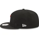 cappello-piatto-nero-snapback-9fifty-draft-edition-2023-dei-portland-trail-blazers-nba-di-new-era
