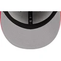 cappello-piatto-grigio-e-rosso-snapback-9fifty-draft-edition-2023-di-chicago-bulls-nba-di-new-era