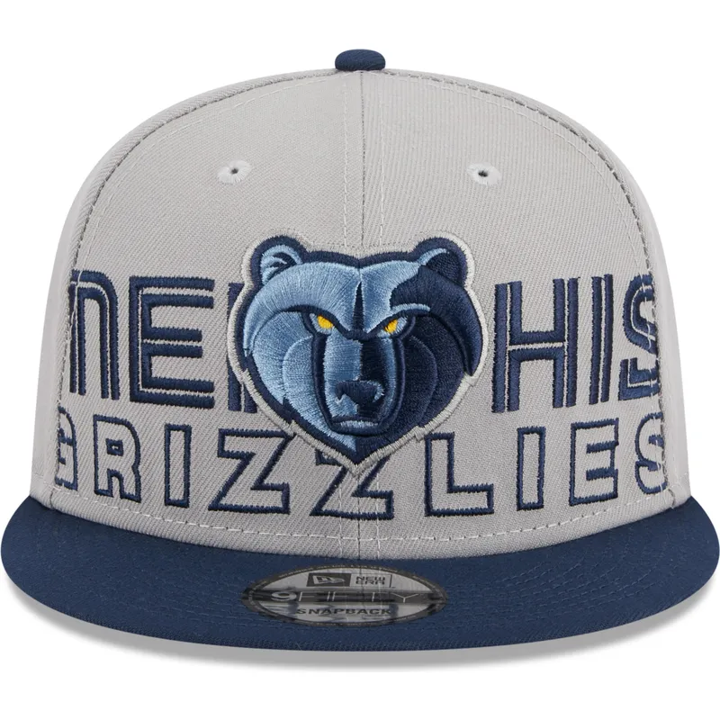cappelli-piatta-grigio-snapback-9fifty-draft-edition-2023-dei-memphis-grizzlies-nba-di-new-era