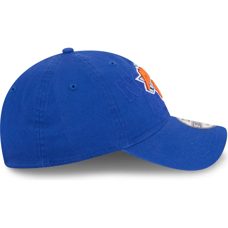 cappellino-curvo-blu-regolabile-9twenty-draft-edition-2023-dei-new-york-knicks-nba-di-new-era