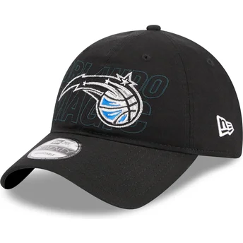 Cappellino curvo nero regolabile 9TWENTY Draft Edition 2023 di Orlando Magic NBA di New Era