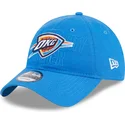 cappellino-curvo-blu-regolabile-9twenty-draft-edition-2023-di-oklahoma-city-thunder-nba-di-new-era