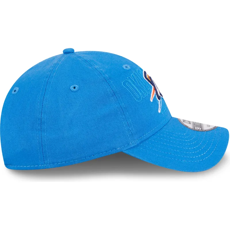 cappellino-curvo-blu-regolabile-9twenty-draft-edition-2023-di-oklahoma-city-thunder-nba-di-new-era