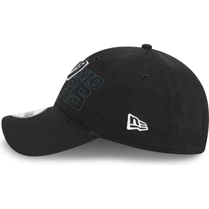 cappelli-curva-nero-cinghia-regolabile-9twenty-draft-edition-2023-dei-san-antonio-spurs-nba-di-new-era