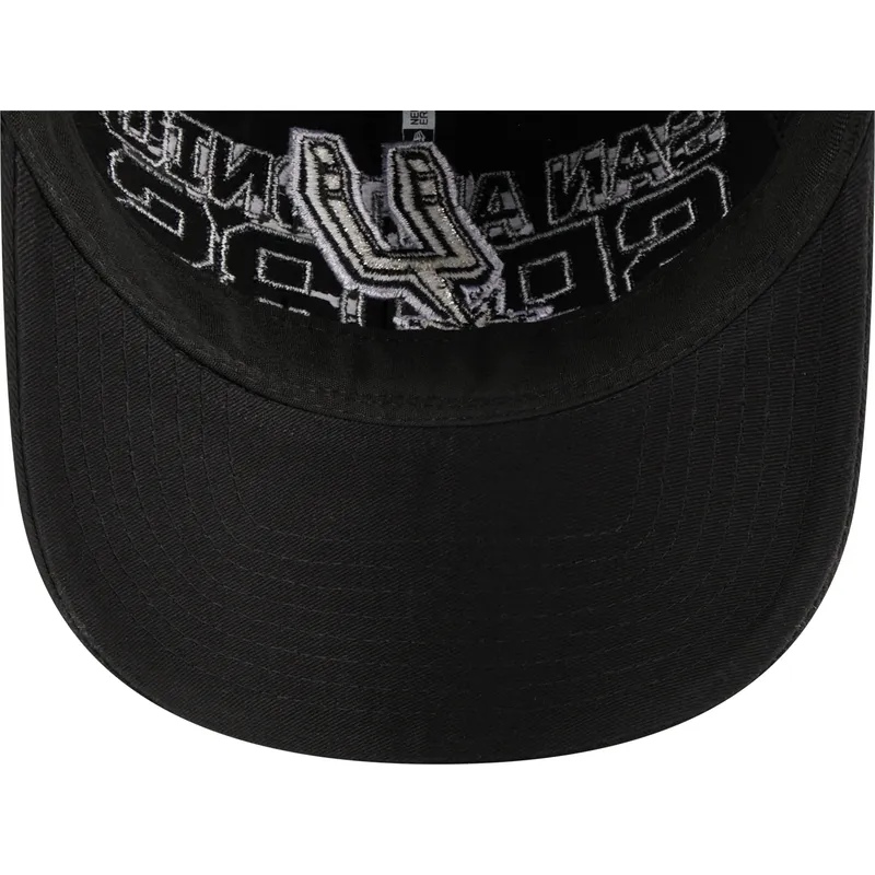 cappelli-curva-nero-cinghia-regolabile-9twenty-draft-edition-2023-dei-san-antonio-spurs-nba-di-new-era