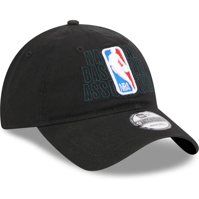 cappellino-curvo-nero-regolabile-9twenty-draft-edition-2023-di-nba-di-new-era
