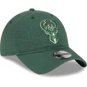 cappellino-curvo-verde-regolabile-9twenty-draft-edition-2023-dei-milwaukee-bucks-nba-di-new-era
