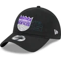 cappelli-curva-nero-cinghia-regolabile-9twenty-draft-edition-2023-dei-sacramento-kings-nba-di-new-era