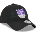 cappelli-curva-nero-cinghia-regolabile-9twenty-draft-edition-2023-dei-sacramento-kings-nba-di-new-era