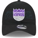 cappelli-curva-nero-cinghia-regolabile-9twenty-draft-edition-2023-dei-sacramento-kings-nba-di-new-era