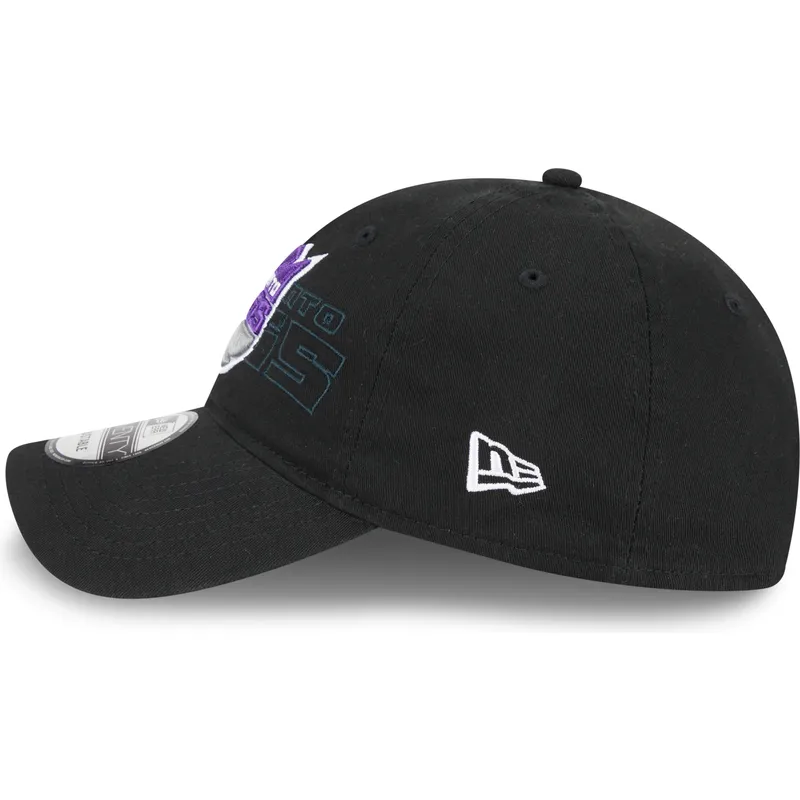 cappelli-curva-nero-cinghia-regolabile-9twenty-draft-edition-2023-dei-sacramento-kings-nba-di-new-era