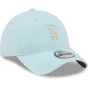 cappelli-curva-blu-cinghia-regolabile-claro-9twenty-mini-dei-los-angeles-dodgers-mlb-di-new-era