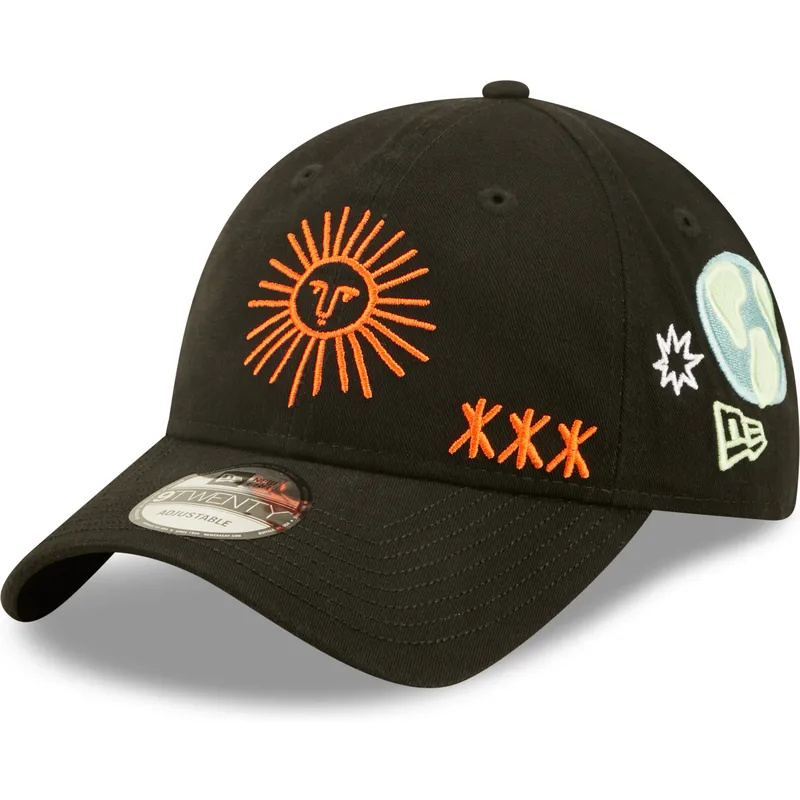 cappelli-curva-nero-cinghia-regolabile-9twenty-di-new-era cappelli-curva-nero-cinghia-regolabile-9twenty-di-new-era