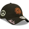 cappelli-curva-nero-cinghia-regolabile-9twenty-di-new-era