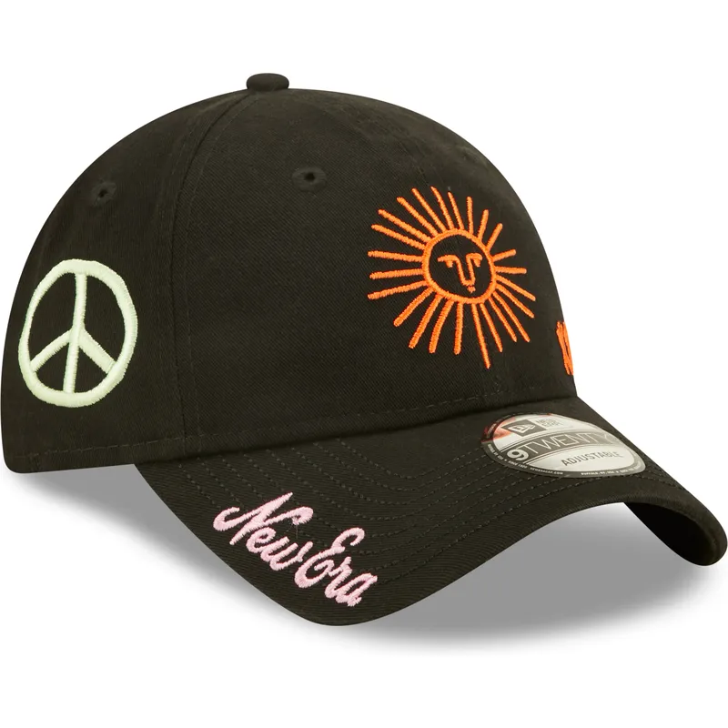 cappelli-curva-nero-cinghia-regolabile-9twenty-di-new-era cappelli-curva-nero-cinghia-regolabile-9twenty-di-new-era