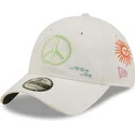 cappelli-curva-bianco-cinghia-regolabile-9twenty-di-new-era