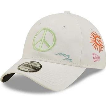 cappellino-curvo-bianco-regolabile-9twenty-washed-graphic-di-new-era