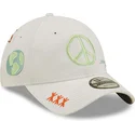 cappelli-curva-bianco-cinghia-regolabile-9twenty-di-new-era