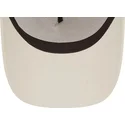 cappellino-trucker-beige-con-logo-beige-a-frame-tech-ripstop-dei-los-angeles-dodgers-mlb-di-new-era