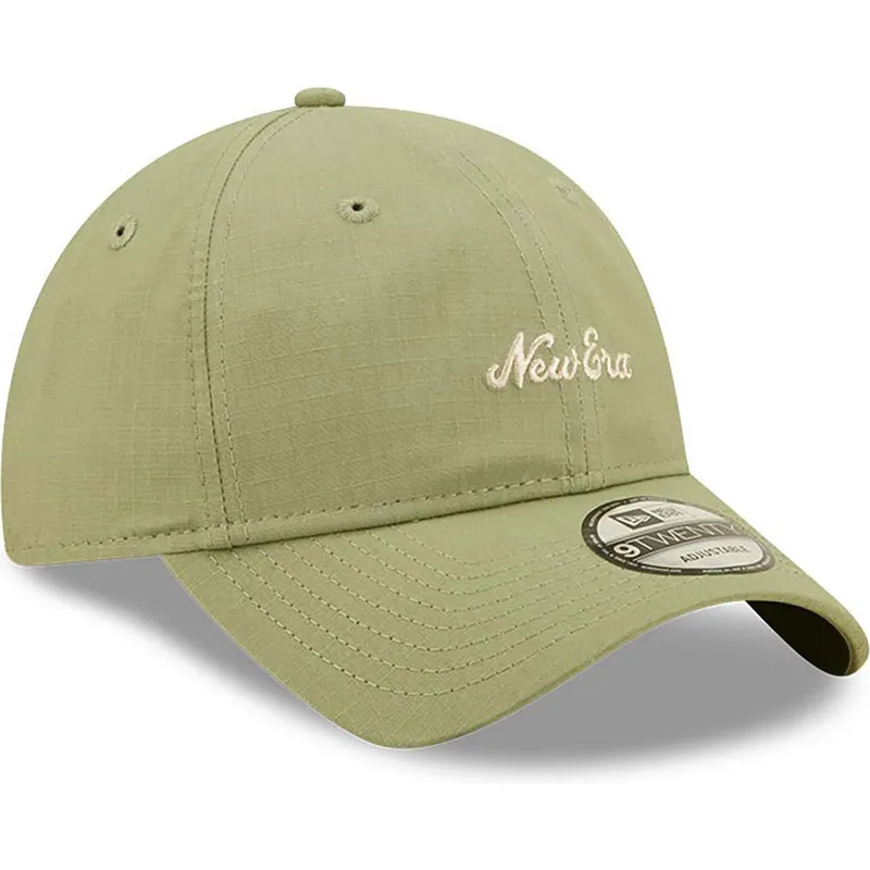 cappellino-curvo-verde-regolabile-9twenty-ripstop-di-new-era