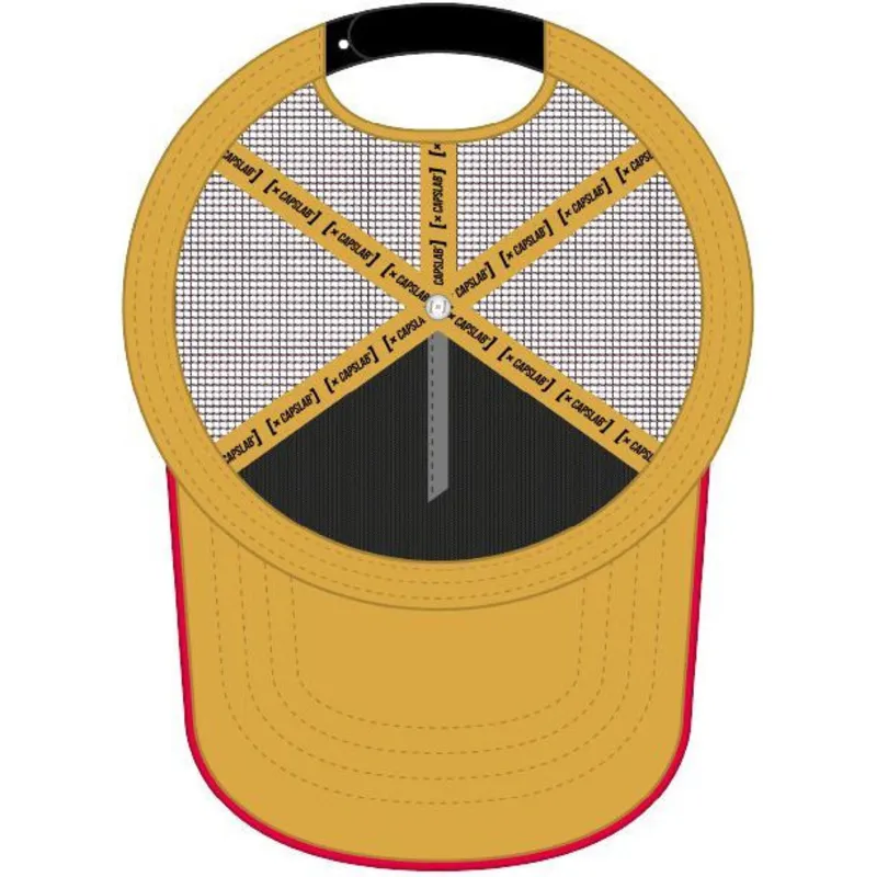 cappellino-trucker-marrone-e-rosso-kid-buu-kid2-dragon-ball-di-capslab