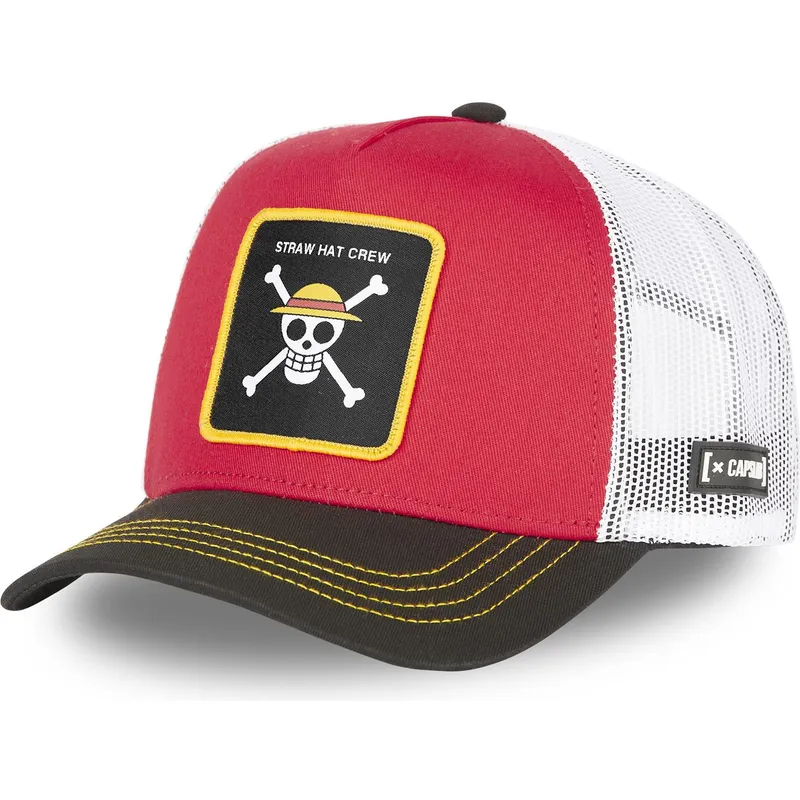 cappellino-trucker-rosso-bianco-e-nero-straw-hat-pirates-one2-one-piece-di-capslab