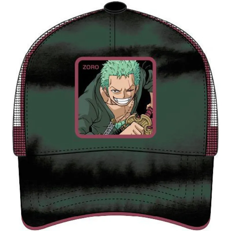 cappellino-trucker-verde-e-nero-roronoa-zoro-zor5-one-piece-di-capslab