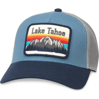 Cappellino trucker blu snapback Lake Tahoe Valin di American Needle