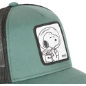 capslab-snoopy-space-sp2-peanuts-green-trucker-hat