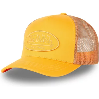 Von Dutch LOF A4 Yellow Trucker Hat