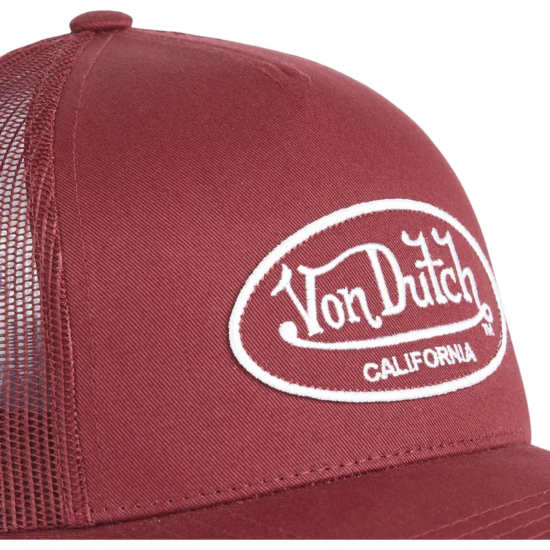 cappelli-curva-rosso-cinghia-regolabile-di-von-dutch cappelli-curva-rosso-cinghia-regolabile-di-von-dutch