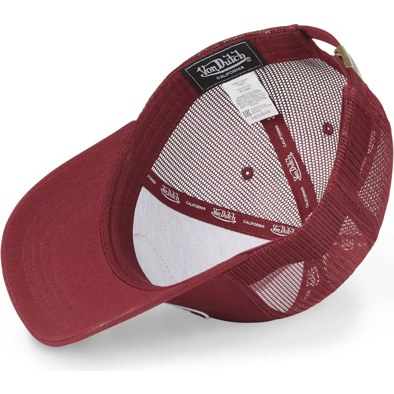 cappelli-curva-rosso-cinghia-regolabile-di-von-dutch cappelli-curva-rosso-cinghia-regolabile-di-von-dutch