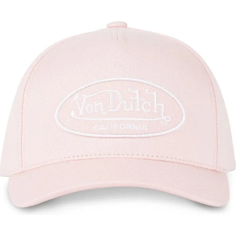 cappellino-curvo-rosa-regolabile-lof-c1-di-von-dutch