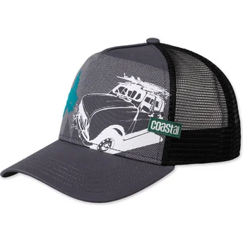 Cappellino trucker grigio New "B" HFT di Coastal
