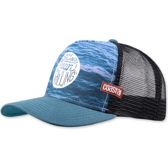 Gorra trucker blu The Ocean Is Calling HFT di Coastal