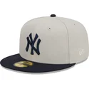 cappelli-piatta-grigio-regolato-59fifty-farm-team-dei-new-york-yankees-mlb-di-new-era