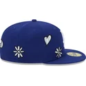 cappello-piatto-blu-aderente-59fifty-sunlight-pop-los-angeles-dodgers-mlb-di-new-era