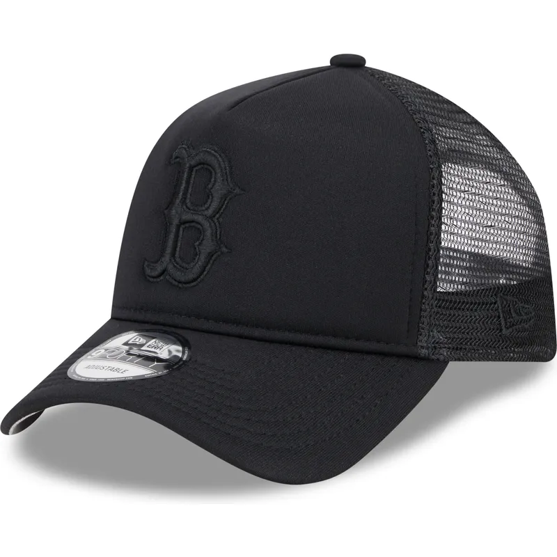 cappelli-curva-nero-snapback-9forty-a-frame-all-day-dei-boston-red-sox-mlb-di-new-era