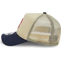 cappellino-trucker-beige-e-blu-navy-9forty-a-frame-all-day-trucker-dei-boston-red-sox-mlb-di-new-era